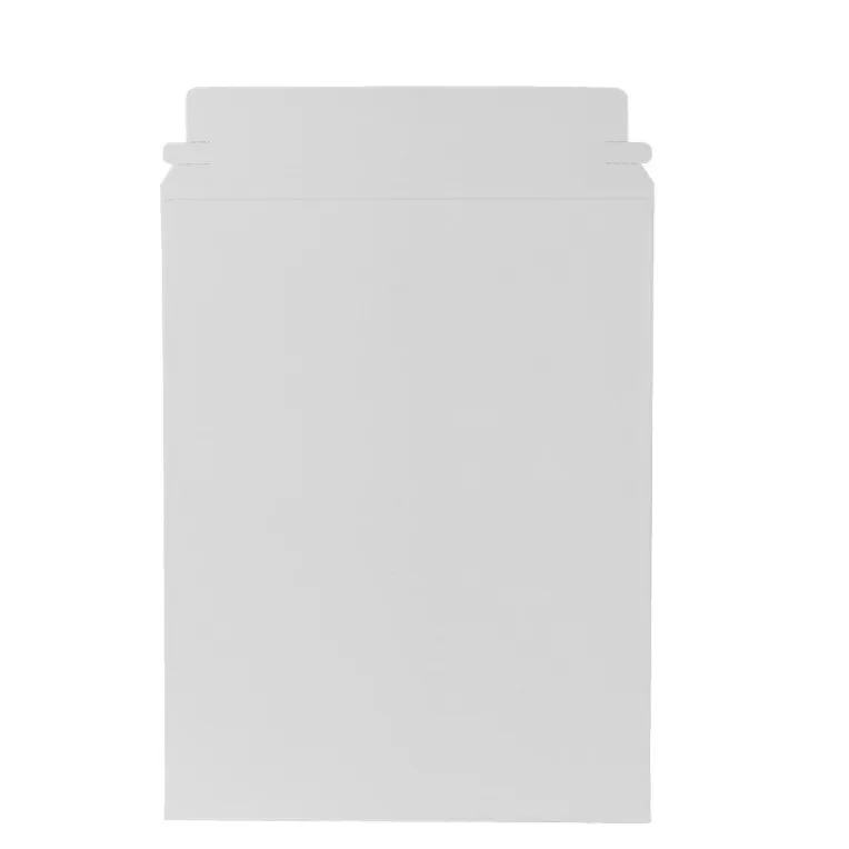 Custom Printing Self Adhesive Rigid Cardboard Envelope Document Mailers Envelopes For Express Delivery