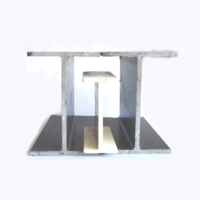 FRP I shape beams, structure support pultruded FRP profiles I beams, fiberglass plastic H beam