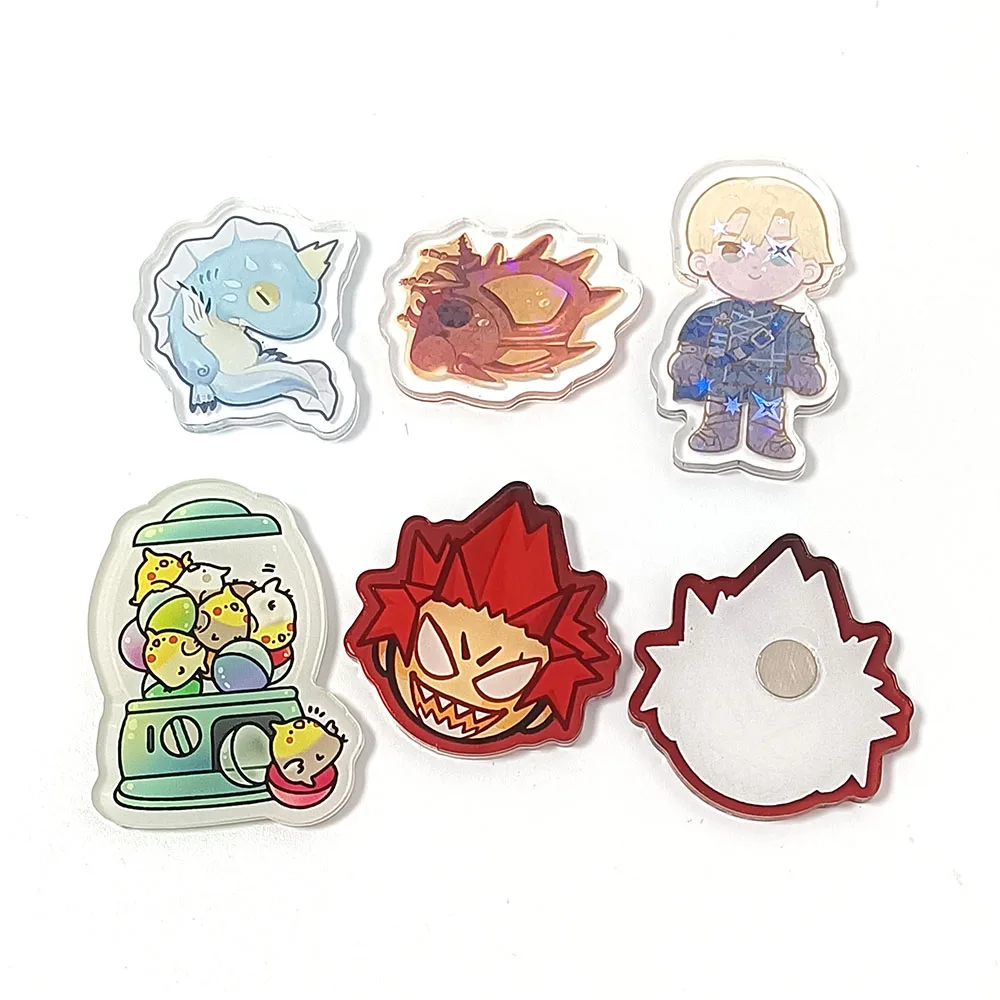 Custom Acrylic Fridge Magnetic Printing Popular Cartoon Acrylic Fridge Magnets