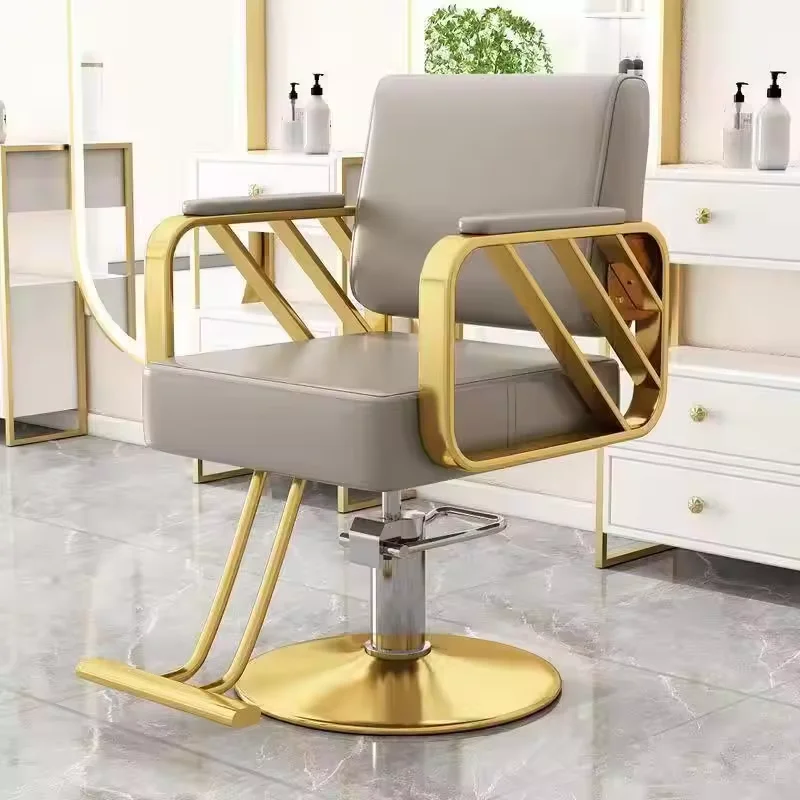 High quality barbershop hair chair high-grade adjustable special hair cutting chair barber stool