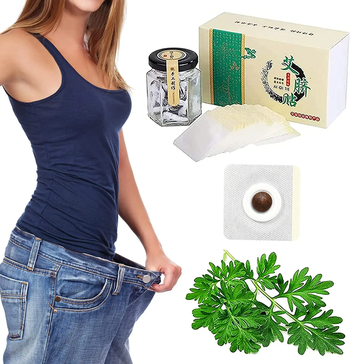 Amazon Hot Selling  2024 Fast Weight Lose Burning Fat Patches Slimming Stickers Help burn the fat and detoxifying