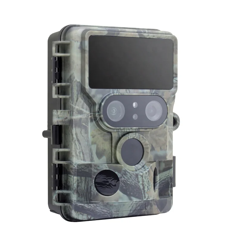 4K 48MP 13MP SONY Native Sensor WiFi Bluetooth Wild Game Trail Camera with 850nm LEDs 65ft Detection Range for Hunting