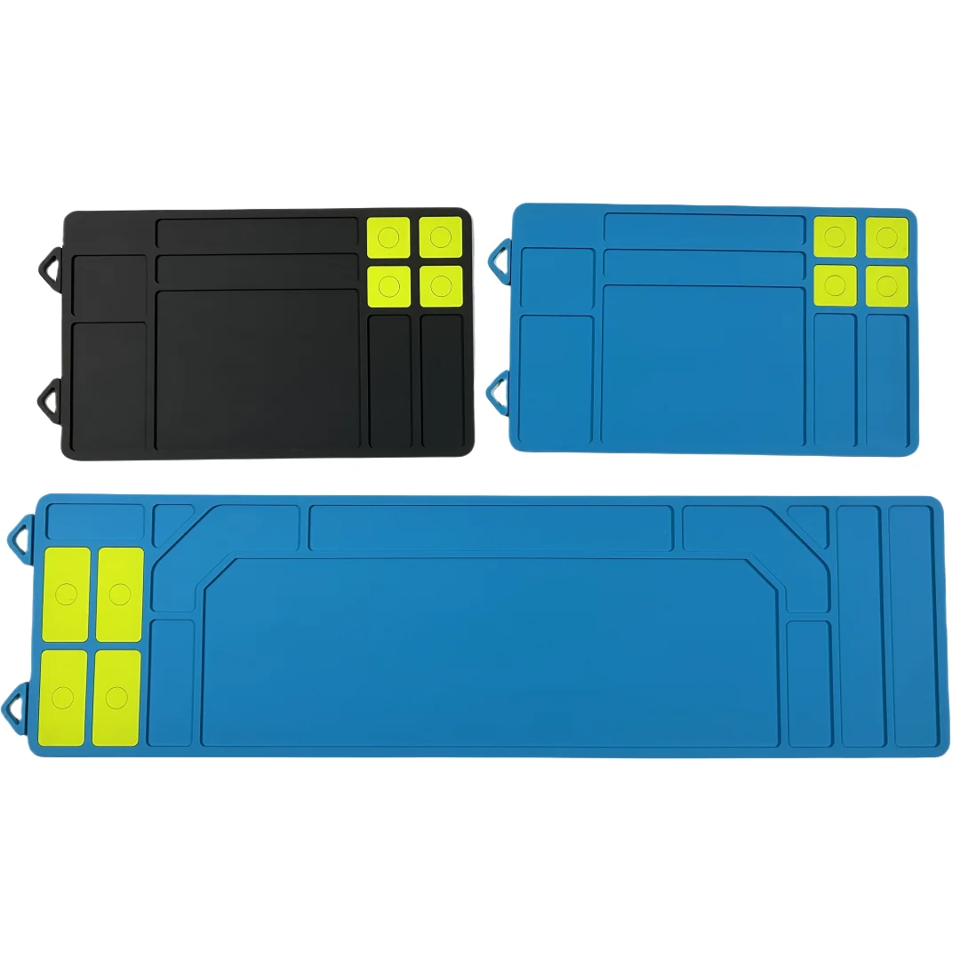 Wholesale New Design Anti-slip Magnetic Silicone Maintenance Platform Gun Repair Cleaning Mat