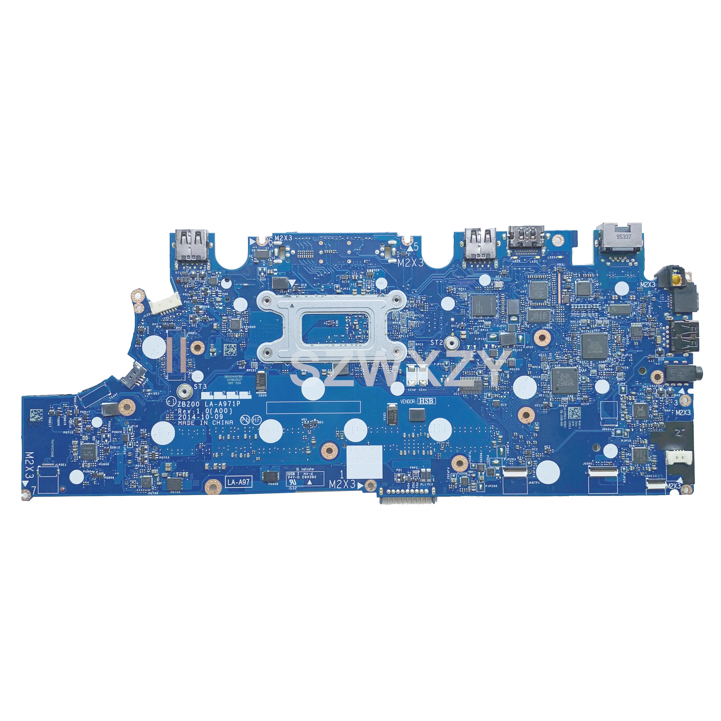 Для DELL Latitude 7250 E7250 Материнская плата ноутбука ZBZ00 LA-A971P с SR23V i7-5600U CN-0TPHC4 0TPHC4