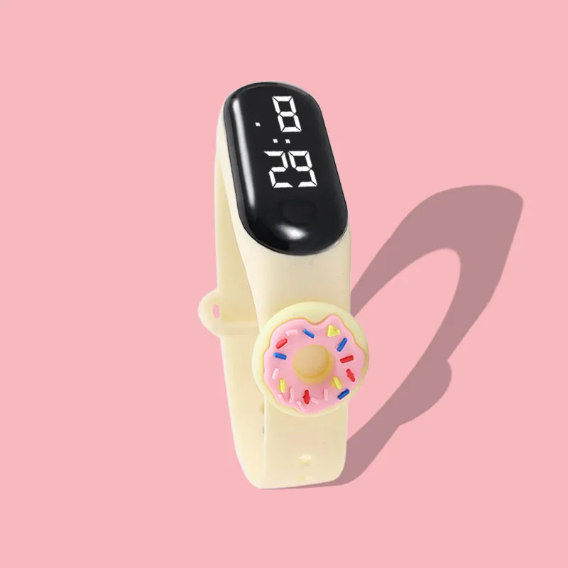 JHD Kids Children Watches for Boy Girls LED Digital Watch Fashion Sport Silicone Bracelet Wholesale Watches