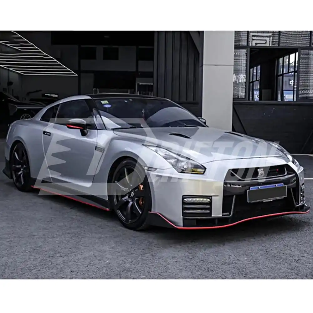 Nismo Style Carbon Fiber Side Skirt For Nissan R35 GTR Body Kit