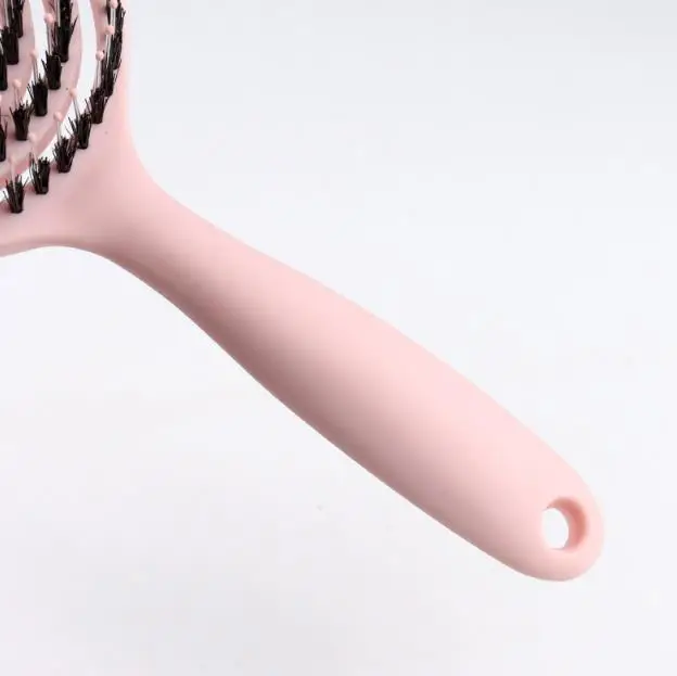 Customize LOGO /Color ABS Eco-friendly Material Detangling Hair Brush Scalp Massage Straight Hair Comb Vent Hair Extension Brush