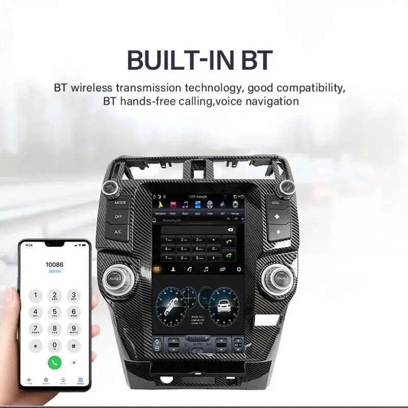 For TOYOTA 4 Runner 13.6 inch Android 4GB+64GB Car GPS Navigation Stereo Head Unit Multimedia Player Auto Radio Tape Recorder