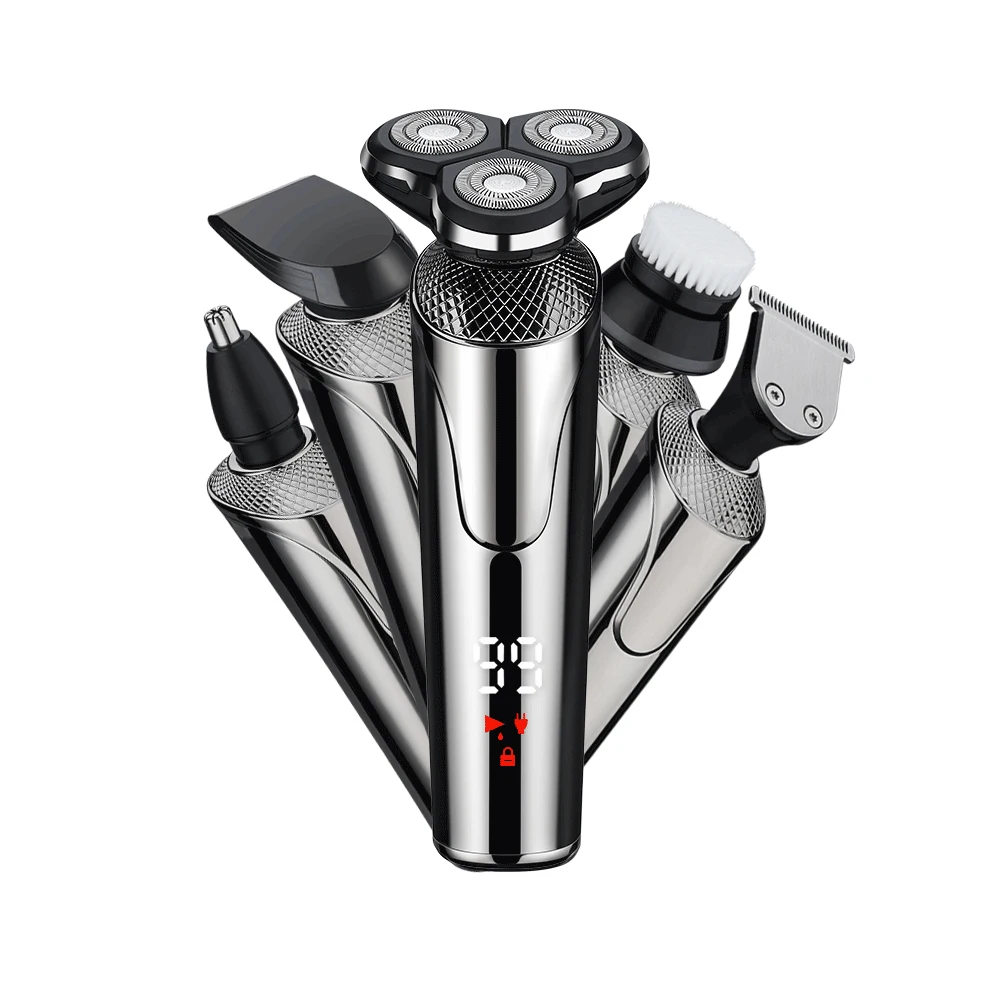 Hot seller  professional strong power 3 SHAVER Heads washable waterproof electric shaver comfortable shaving machine