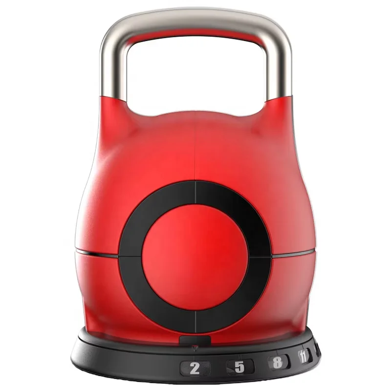 Adjustable Kettlebell Grip for Dumbbel, Custom Logo OEM 7 in 1 Kettlebell With Adjustable Weights 20Kg 44Lb