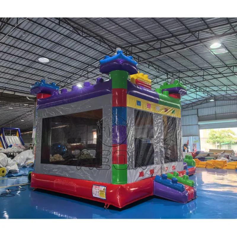 Commercial Moonwalk Inflatable Bounce House with slide Kids Jumping Bouncy Castle Water Slide Inflatable Bouncer