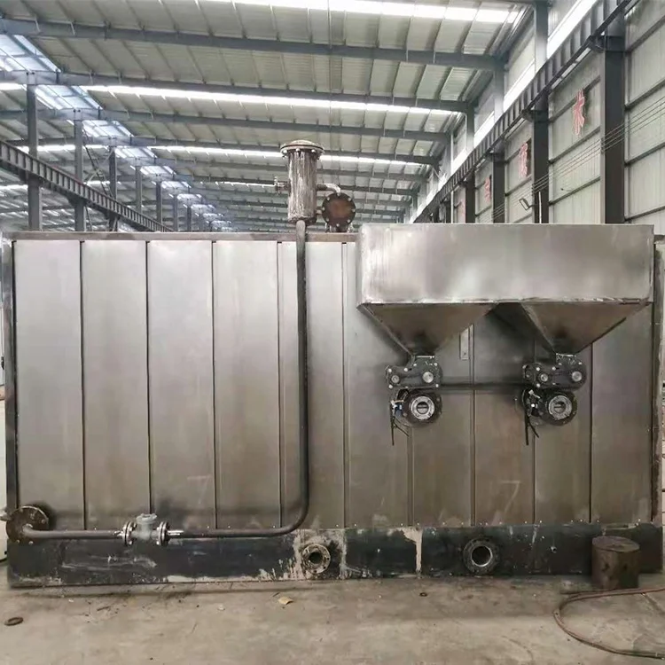 100kg 300 Kg Biomass Fired Wood Pellet Heating Steam Boiler Steam Generator For Beer Industry
