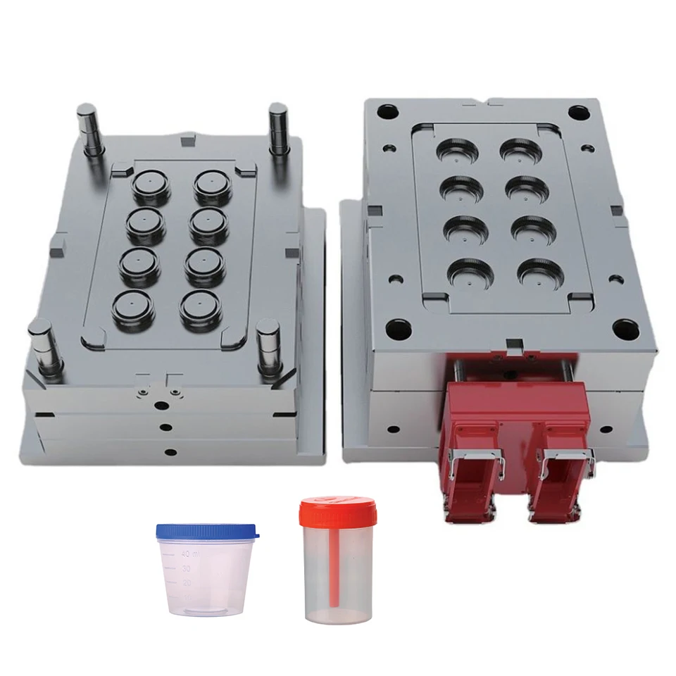 Medical Container Plastic Injection Mould Disposable Urine Container Making Mould
