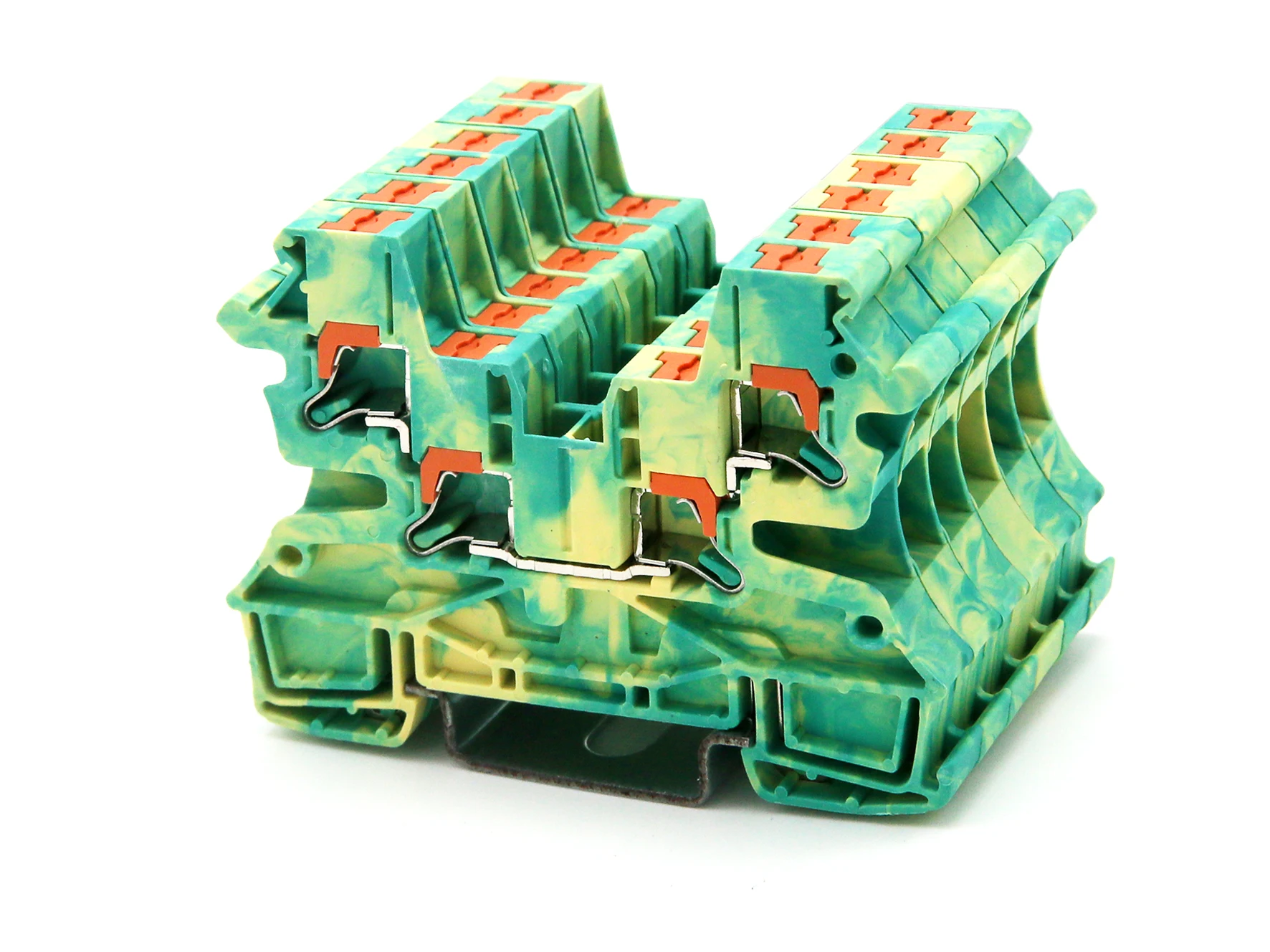 push-in terminal block 2.5mm din rail terminal block