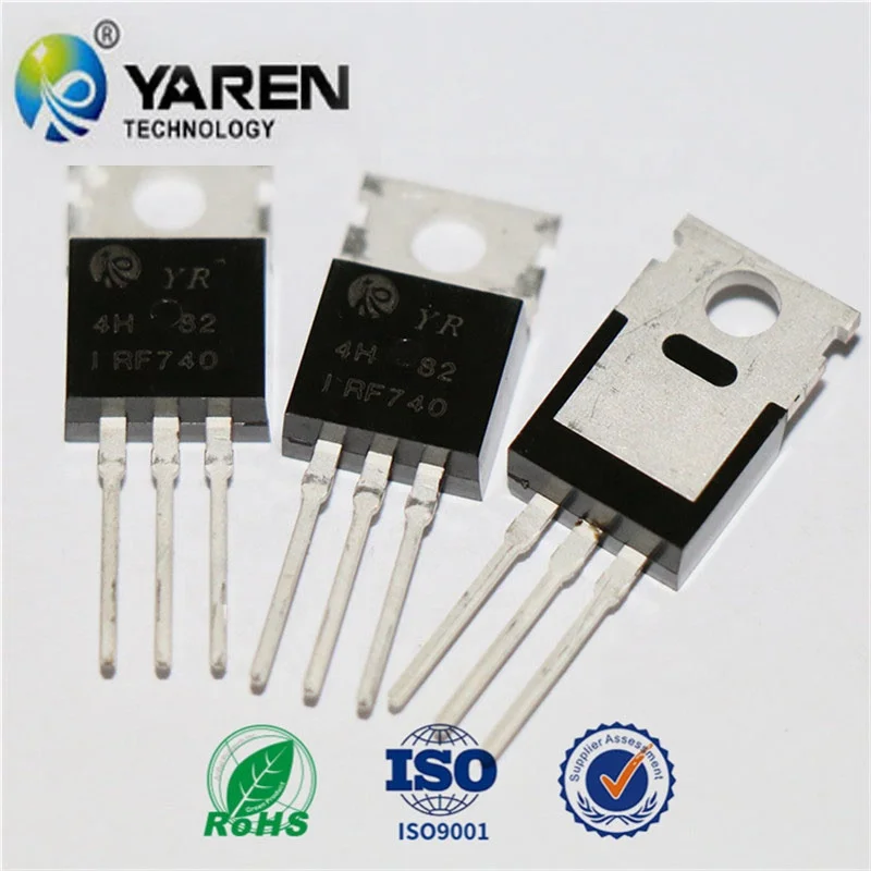 YR740 IRF740 MOSFET N-CH 400V 10A TO-220AB IRF740PBF Irf740a для ИБП инвертор