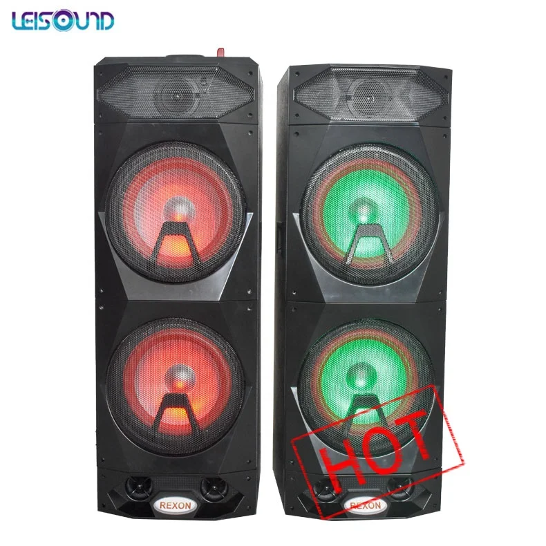 portable Karaoke audio speaker double 10inch party active pair professional speaker
