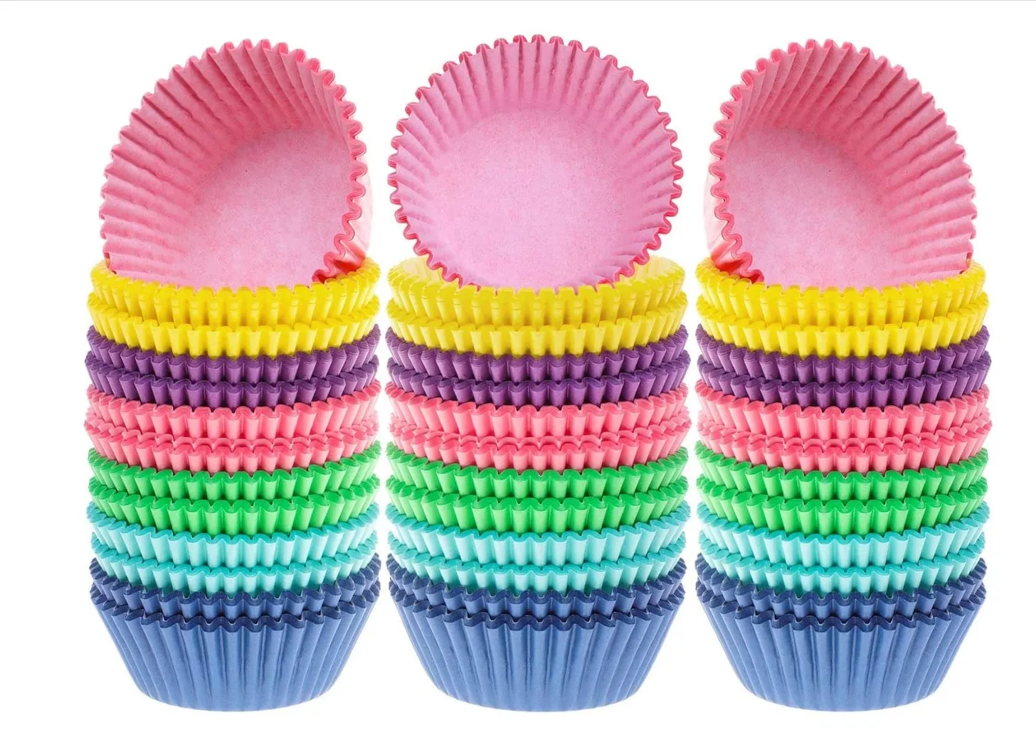 Holiday Party Paper Baking Cups and Paper Grease Proof Cupcake Liners Perfect Cups for Cake Balls, Muffins Baking Holder