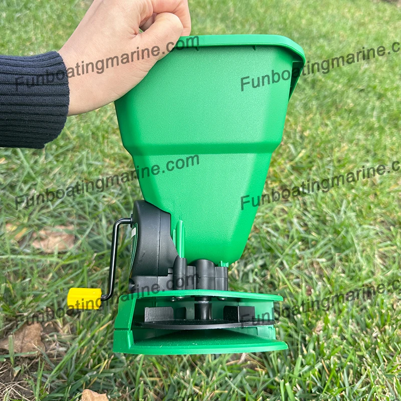 Customizable Portable Garden Seeder Fertilizer Spreader Hand seed spreader 1.5L 3L