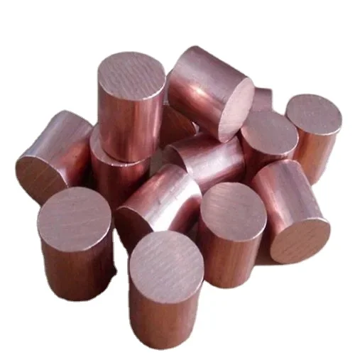 Chinese manufacturer Pure Red Round C1011 C1020 C1100 T2 ETP Copper Bar / Rod