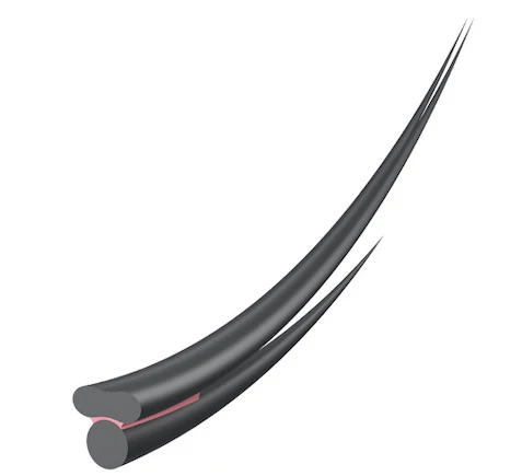 OEM Factory Eyelash Extension Private Label Custom Artificial Eyelash Ellipse Flat Shape False Lashes Black Korean PBT Fiber