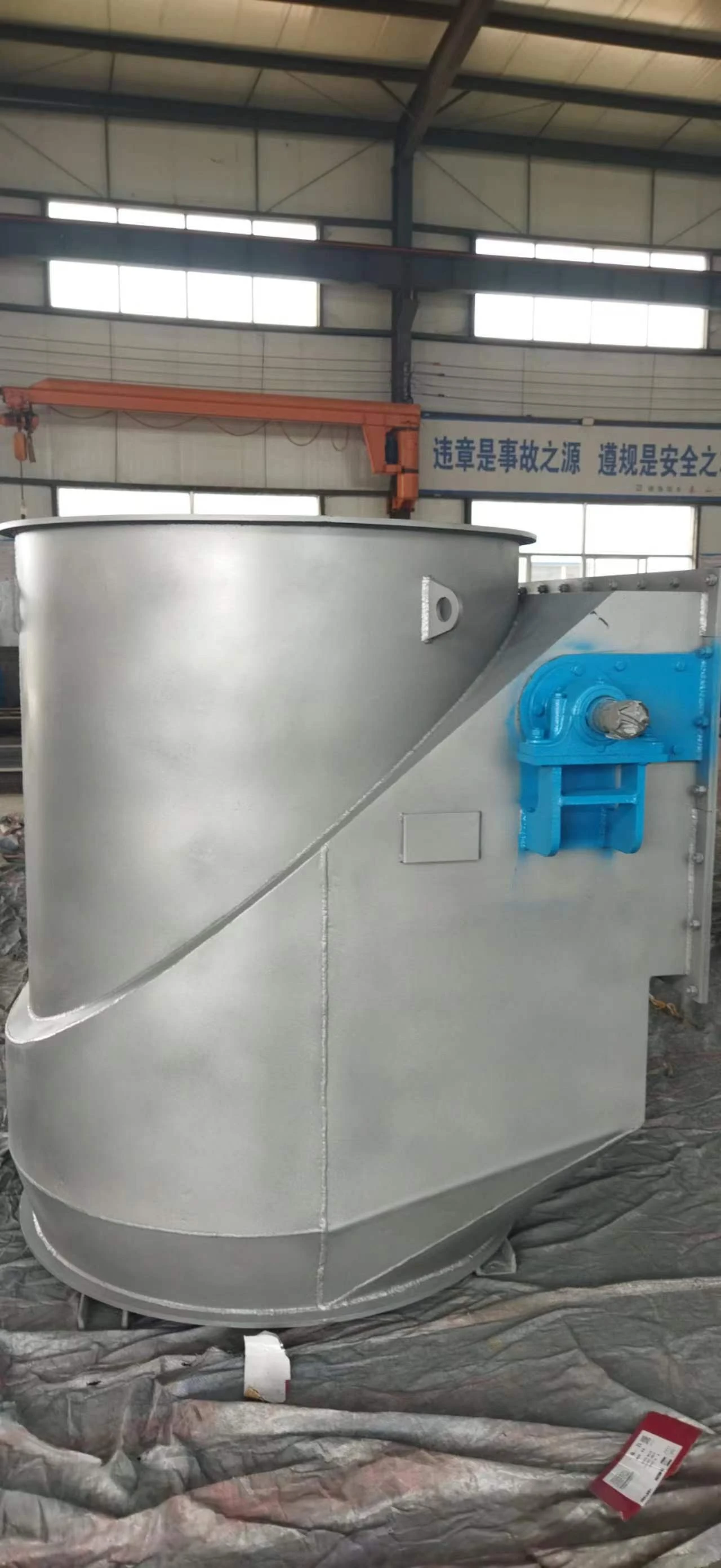 Flexible Rotation Good Wind Lock Effect Preheater Widely Used Preheater High-Temperature Flap Valve for Cement Industry