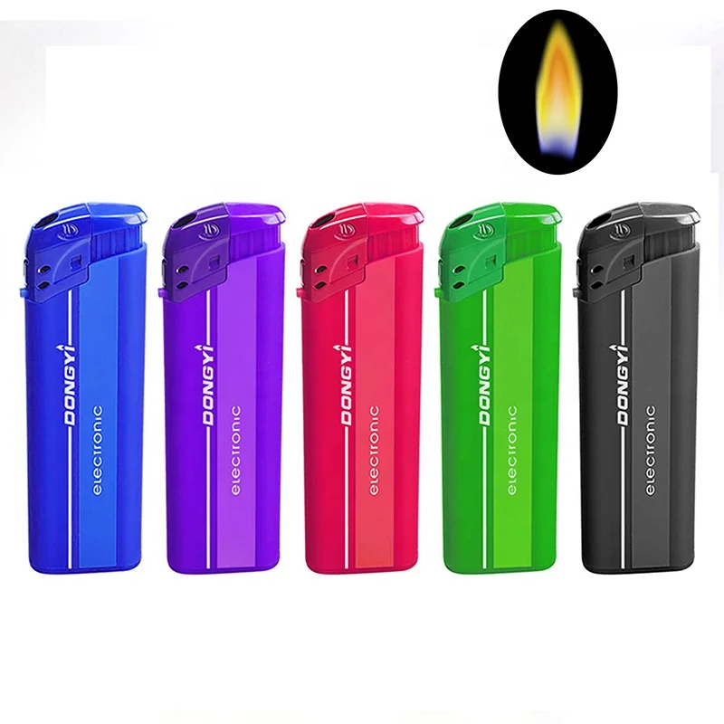 2025 Cheap Price Best Selling Electronic Cigarette Lighters with Beautiful Label/pvc Smoke--electronic--whole Dongyi Lighter