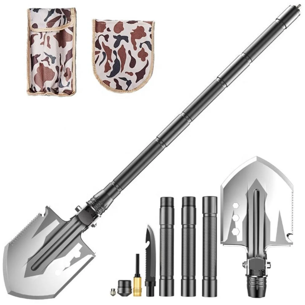 Engineer Shovel Multifunction  Emergency Outdoor Folding Camping Survival Self-defense Shovel