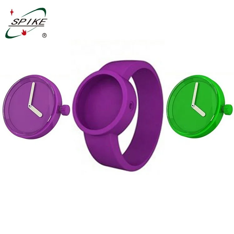 Custom silicone sports watch silicone japan movement quartz watch