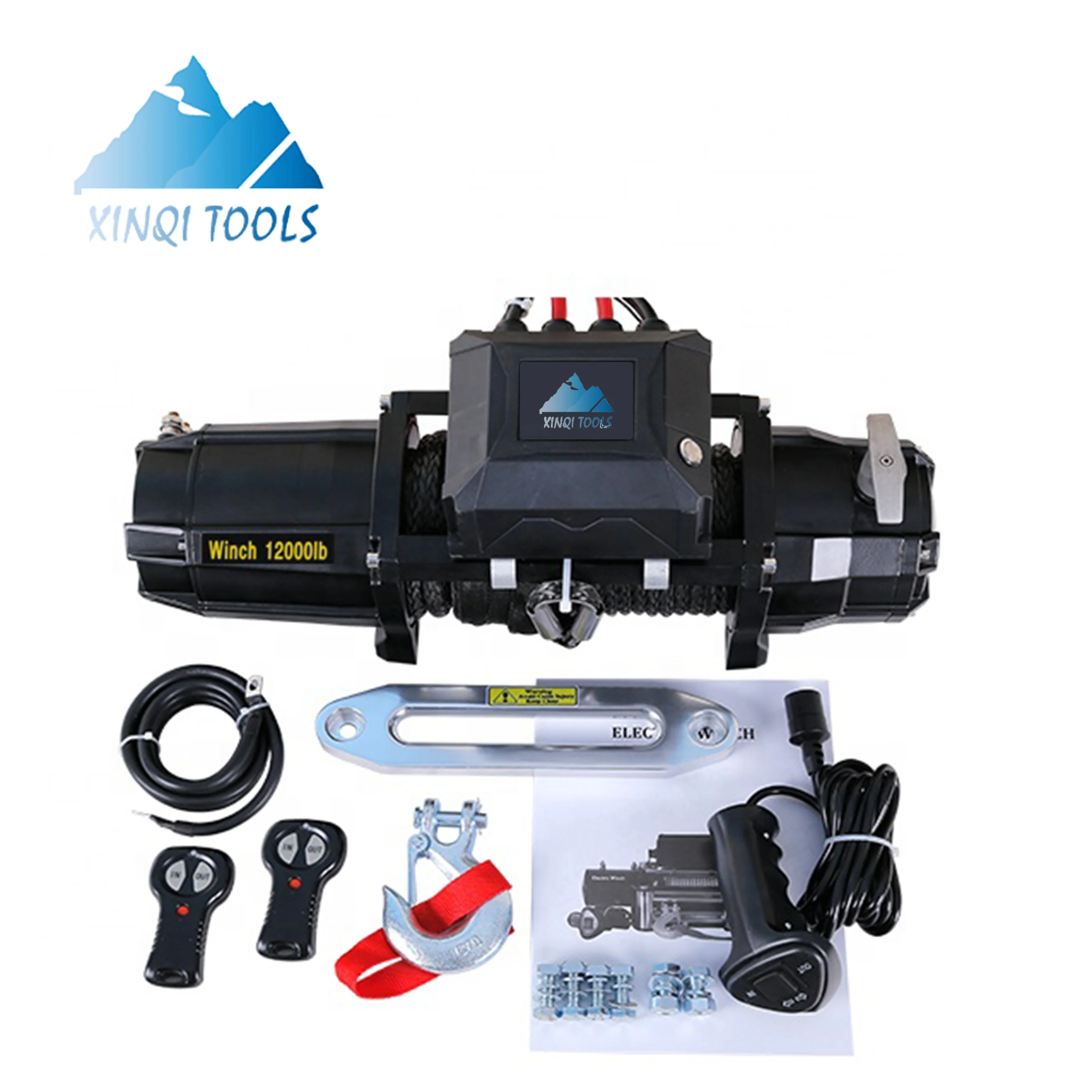 NEW XINQI 13000lb electric winch waterproof electric winch