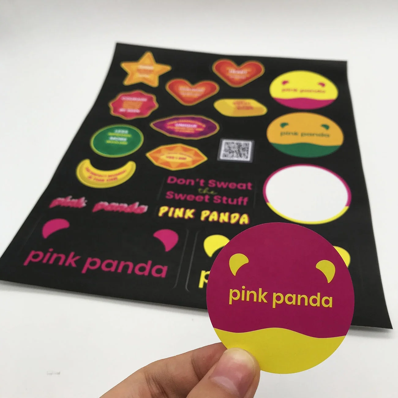 Customized Self Adhesive Anime Stickers Paper Vinyl Logo Printing Kawaii Cute Cartoon Kiss Cut Stickers Sheet