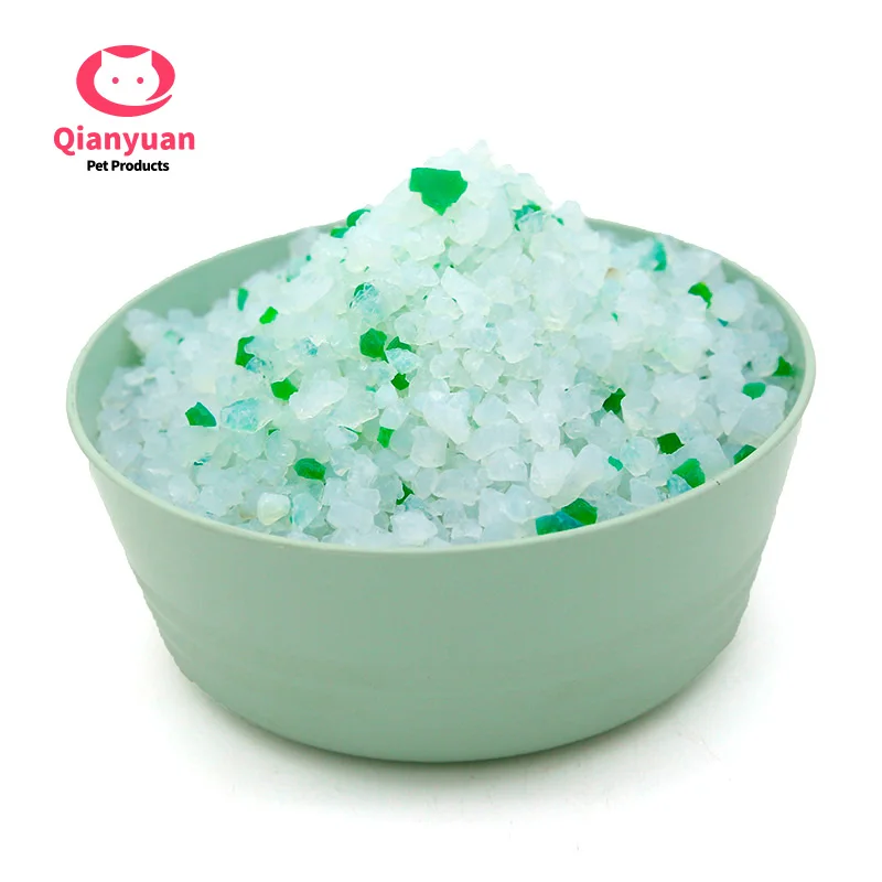 Factory Directly Sell Low-tracking Wholesale Dust-free Lightweight Non-clumping Highly Absorbent Silica Gel Crystal Cat Litter