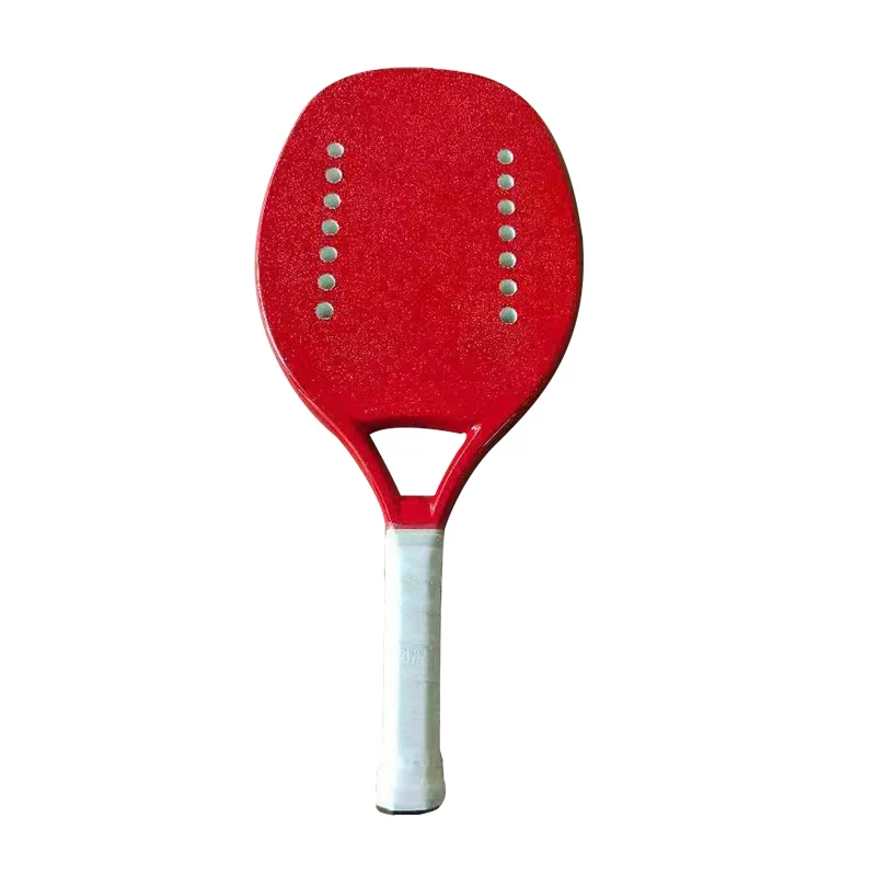 Beach Tennis Rackets Beach Paddle Padel with Customer designs logos Weight Material Fiber Net Origin Grip Size Place Model