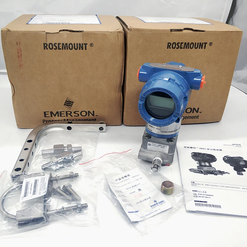3051 Rosemount Hart Differential Pressure Transmitter with LCD Display
