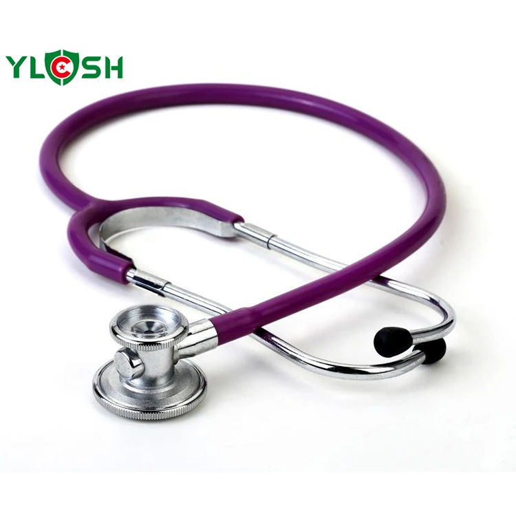 Portable stethoscope  Deluxe Dual-Head stainless steel medical Stethoscope with high quality