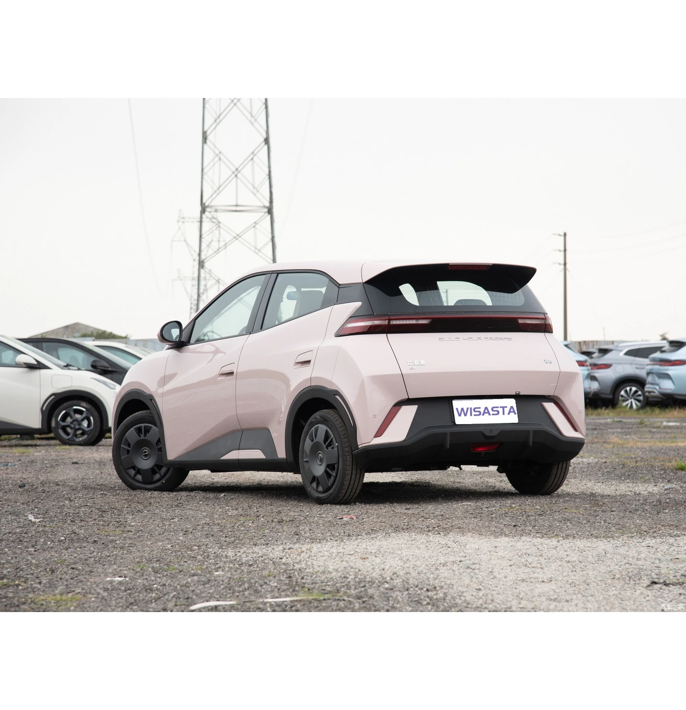 China byd Cheap price EV Mini car 5 door 4 seats long range safety big battery Charging at home new energy vehicles Small car