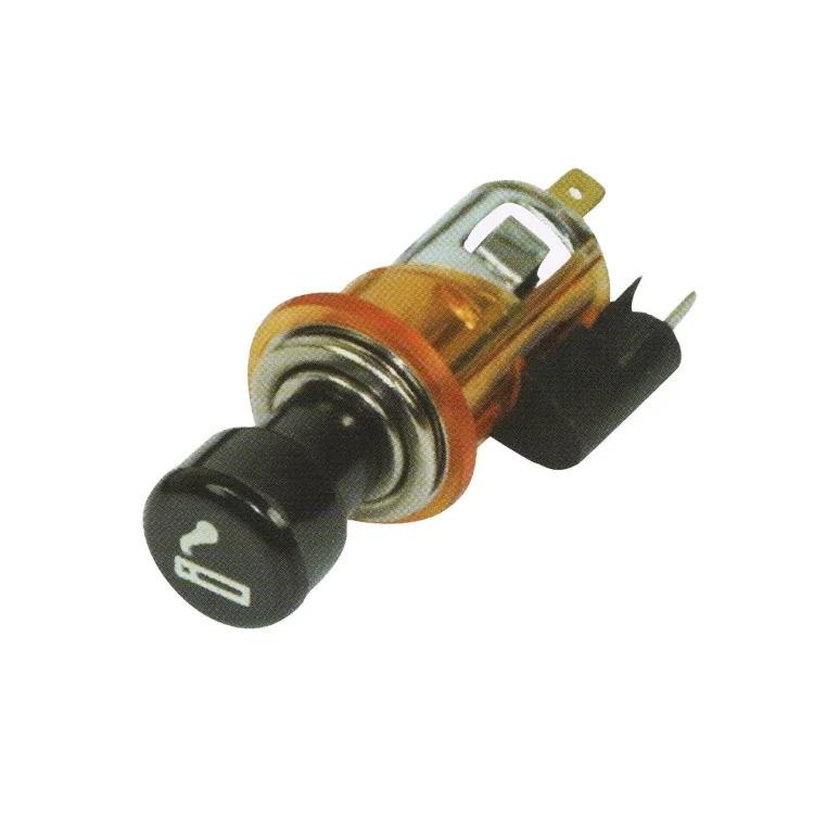 WELFNOBL Hot Selling High-Quality products ADYQ-0020 Car Universal Black 12V Cigarette Lighter Socket USB