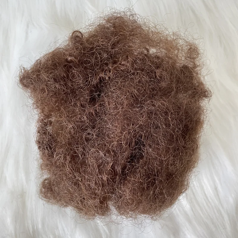 Wholesale Cheap 100% Human Hair 8inch 30g 50g Colorful Afro Kinky Curly Handmade Dreadlocks Extension Bulk