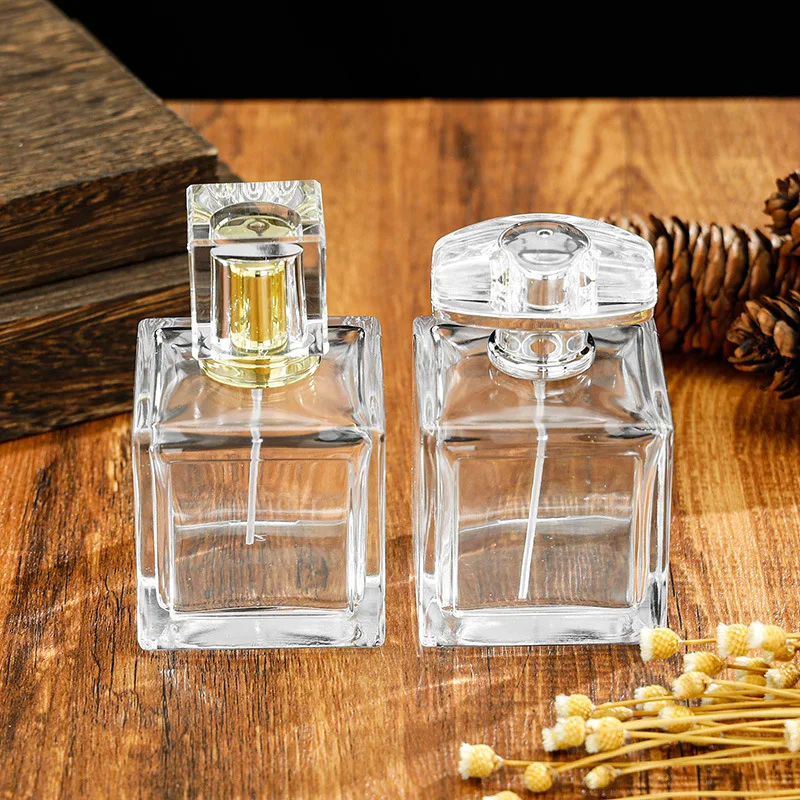 Luxury Personalized Custom Mini Shaped Spray Sample 30Ml 50Ml 100Ml Glass Perfume Bottles