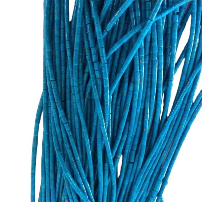 100% Natural Turquoise Heishi Shape Beads