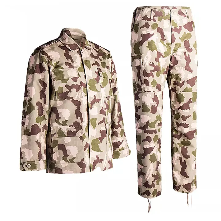 Nigeria Uniform Rip-stop Fabric BDU Uniform For Outdoor Combat Training
