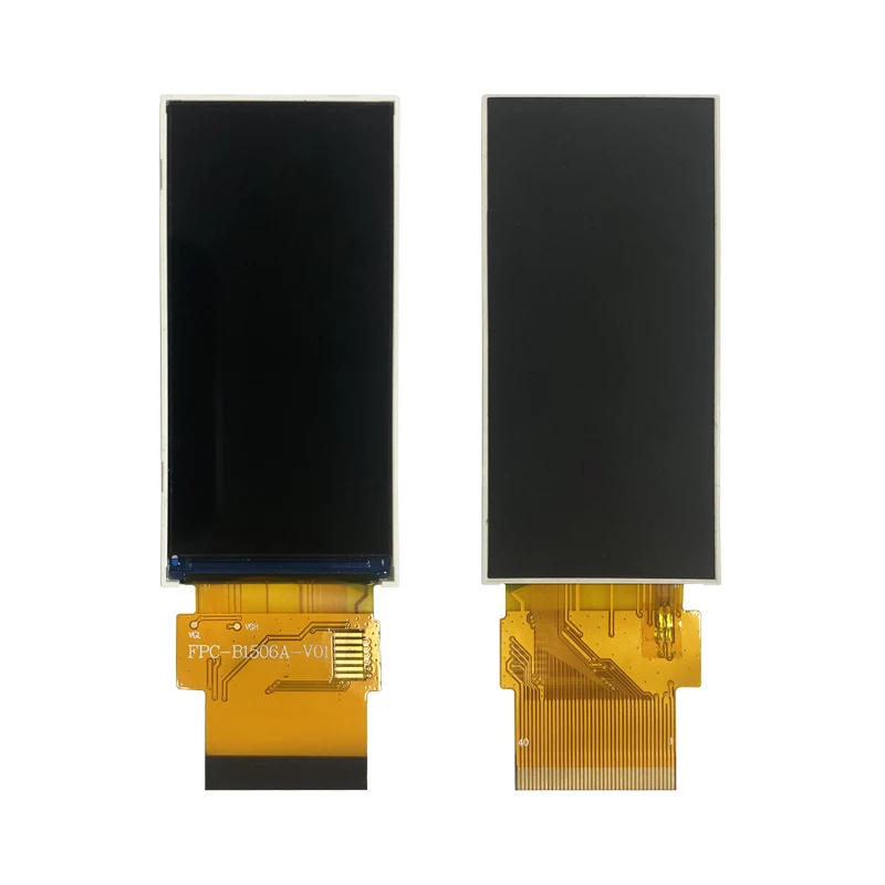 2.4 inch 222*480 Bar SPI+RGB TFT LCD Screen ST7796 40Pin Stripe 2.4inch LCD Display Module Factory Custom Touch Panel