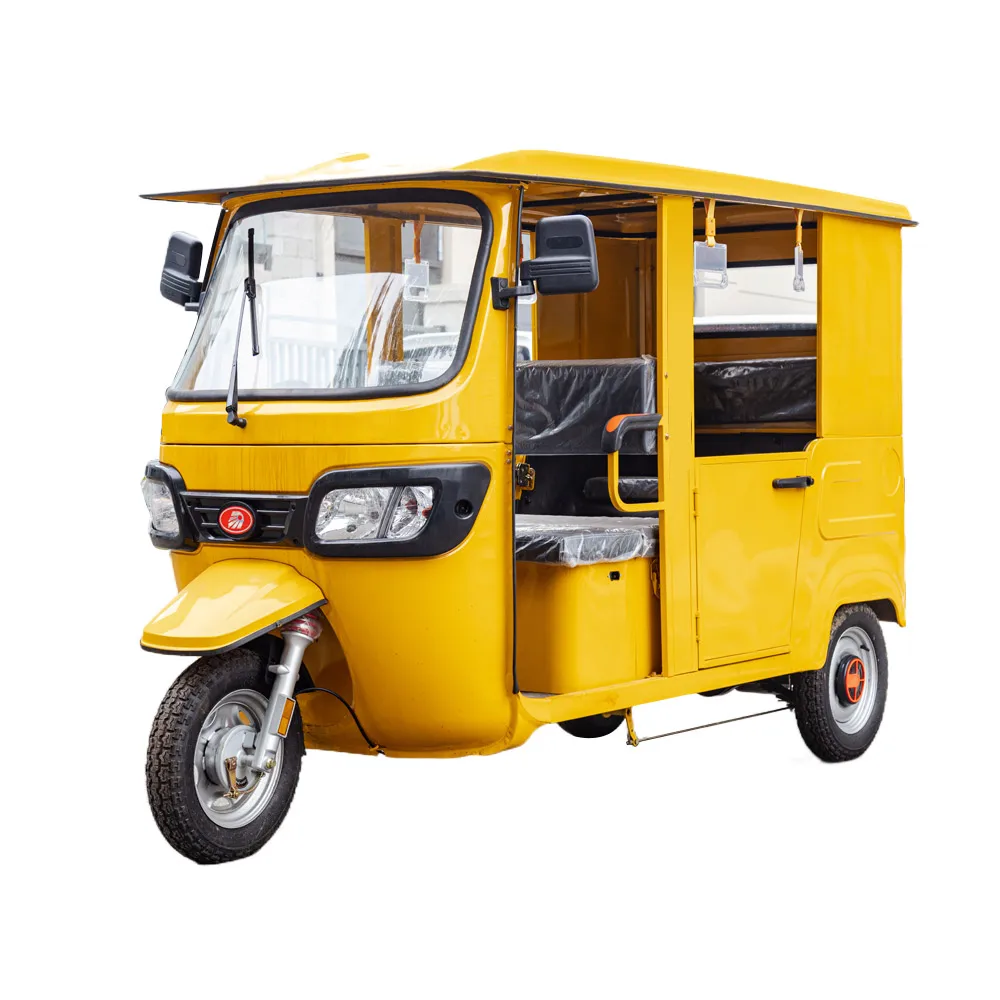 Three Wheels Cargo Electric Tricycle Motorcycle Rickshaw Fully Enclosed Mobility Scooter Cargo Scooter Motor with Cabin