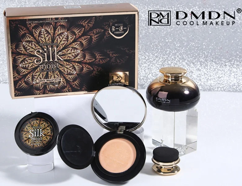 Kaqili cosmetics long lasting  black mushroom air cushion BB cream silky moist  waterproof  makeup  BB cream foundation