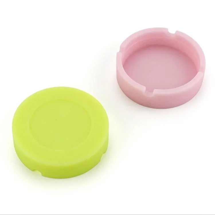Ashtrays Molds Custom Smoking Silicone Portable Ash Tray Car Pocket Custom Cigar Ashtray