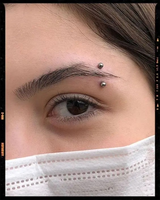 Implant Grade Titanium Piercing Jewelry Spike Cone Eyebrow Curved Barbell Eyebrow Rings Piercing