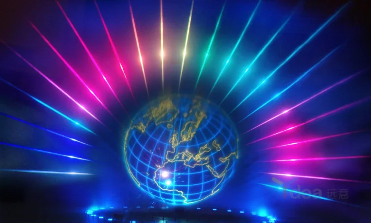 DMX512 control 20W 25W 30W outdoor laser light for christmas decoration