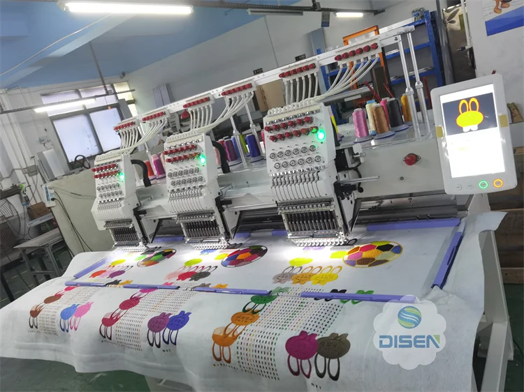 High quality monogram 2 4 embroidery machine multi color embroidery for sale