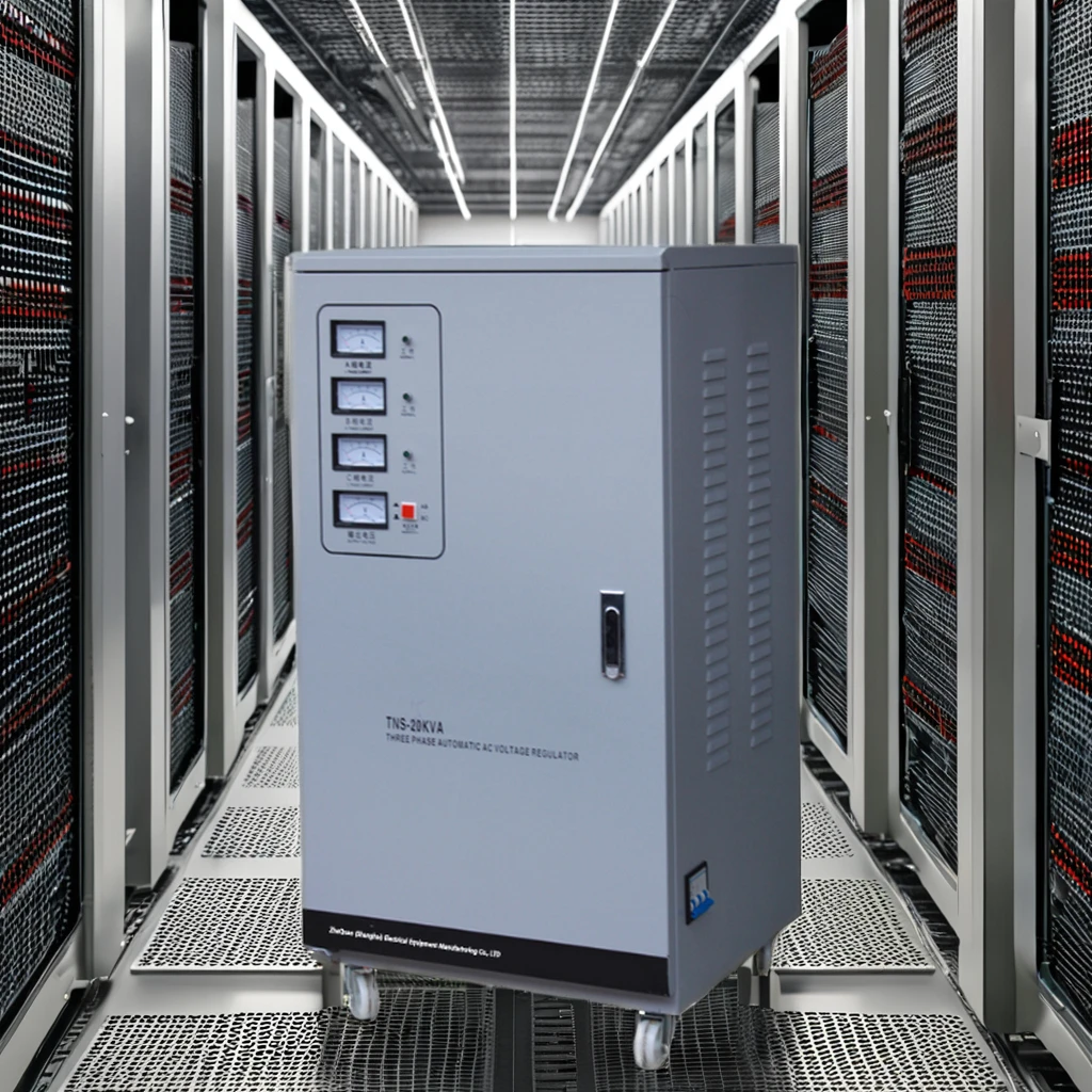 Factory Direct Supply Three Phase Electric Voltage Ac Stabilizer SVC-20000VA 20KW Voltage Regulator