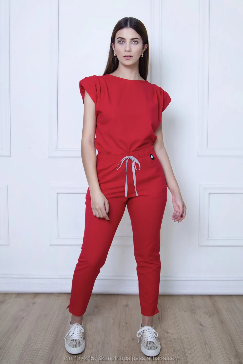 Fashionable Hospital Uniformes Scrub Medico Spandex Stretch Breathable Women Sets Medical Nursing Scrubs Uniforms Wholesale