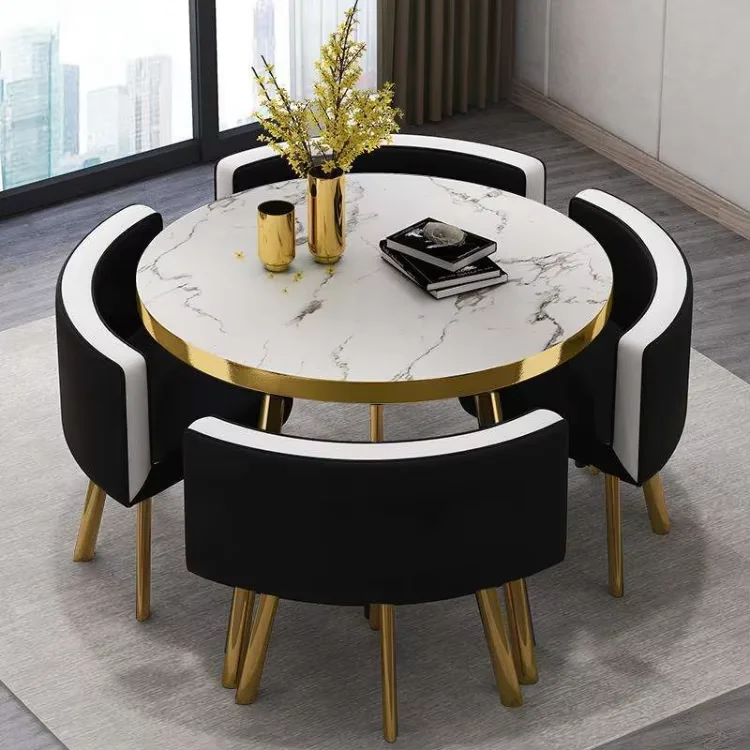 2024 New Hot Sell Home Furniture 8 Seat Rotating Round Wooden Table With Wooden Base